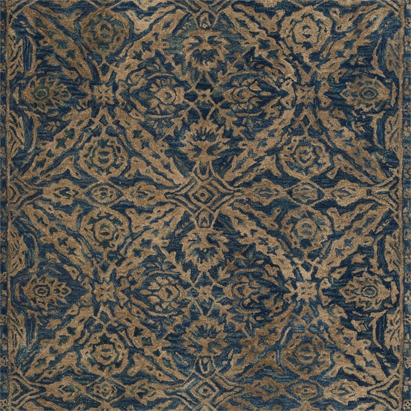 Safavieh Anatolia Navy Traditional Rug - 8' x 10'