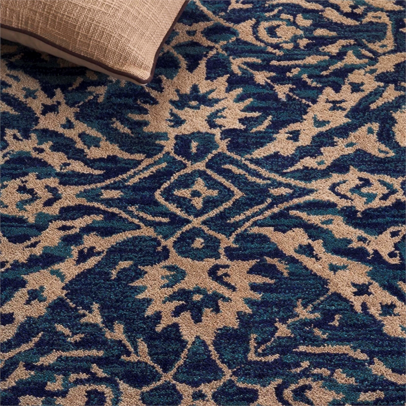 Safavieh Anatolia Navy Traditional Rug - 9' x 12'