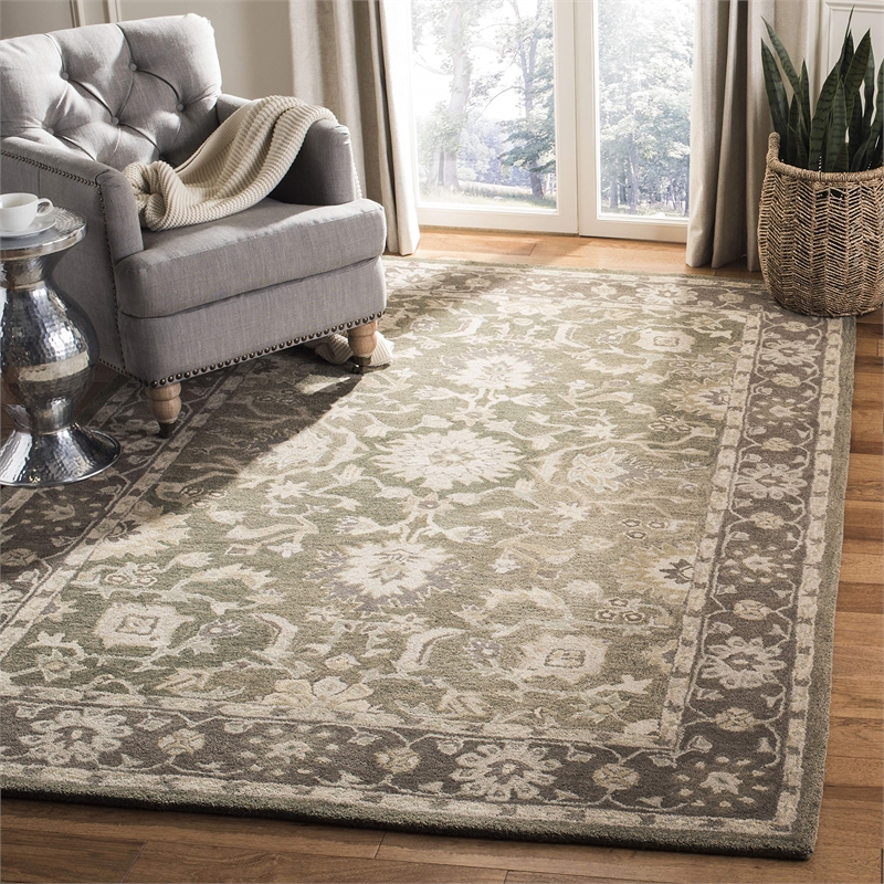 Safavieh Anatolia Grey Traditional Rug - 6' x 9'