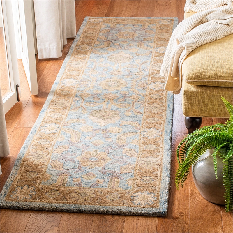 Safavieh Anatolia Grey Traditional Rug - 9' x 12'