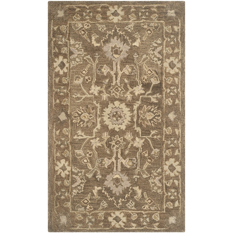 Safavieh Anatolia Light Grey Traditional Rug - 3' x 5'