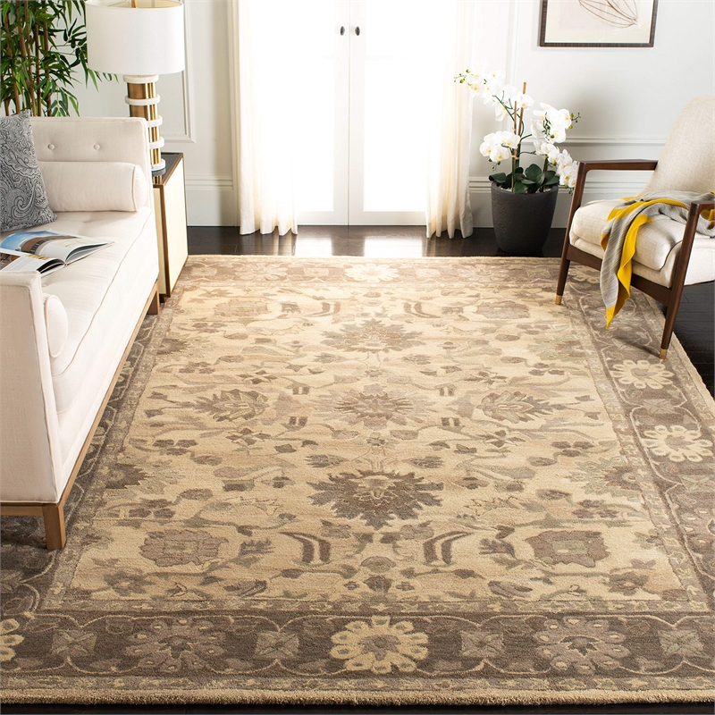 Safavieh Anatolia Light Grey Traditional Rug - 9' x 12'