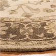 Safavieh Anatolia Light Grey Traditional Rug - Round 6'