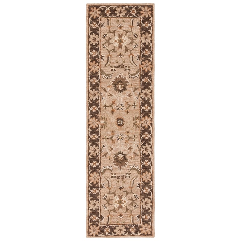Safavieh Anatolia Light Grey Traditional Rug - Runner 2'3