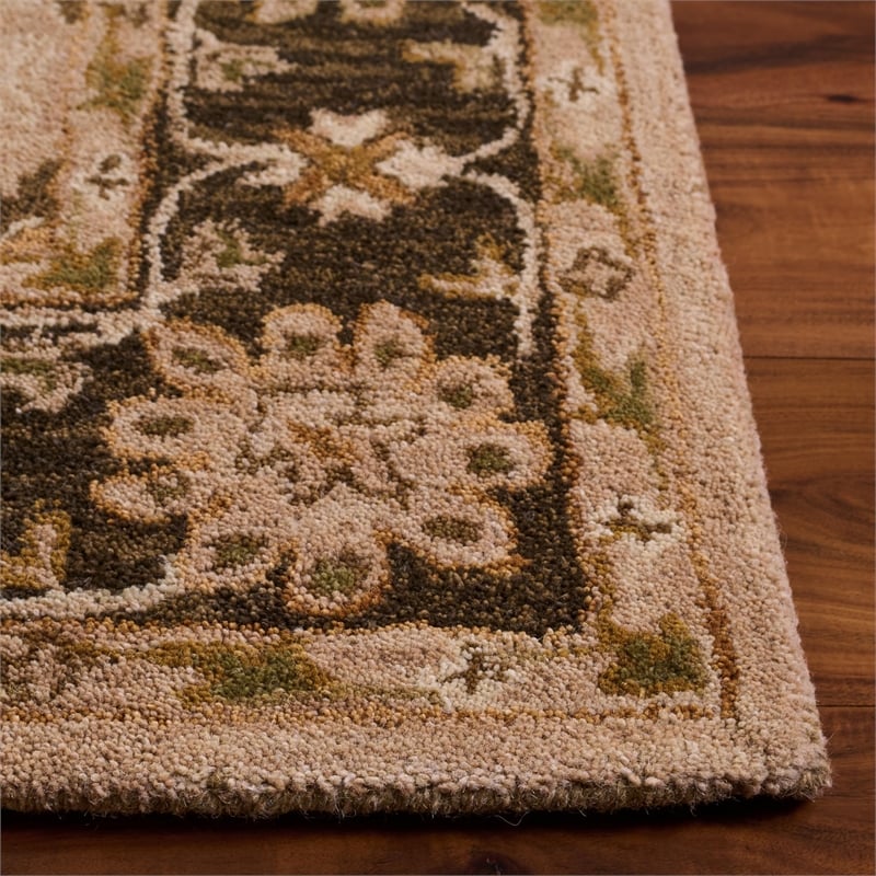 Safavieh Anatolia Light Grey Traditional Rug - Runner 2'3