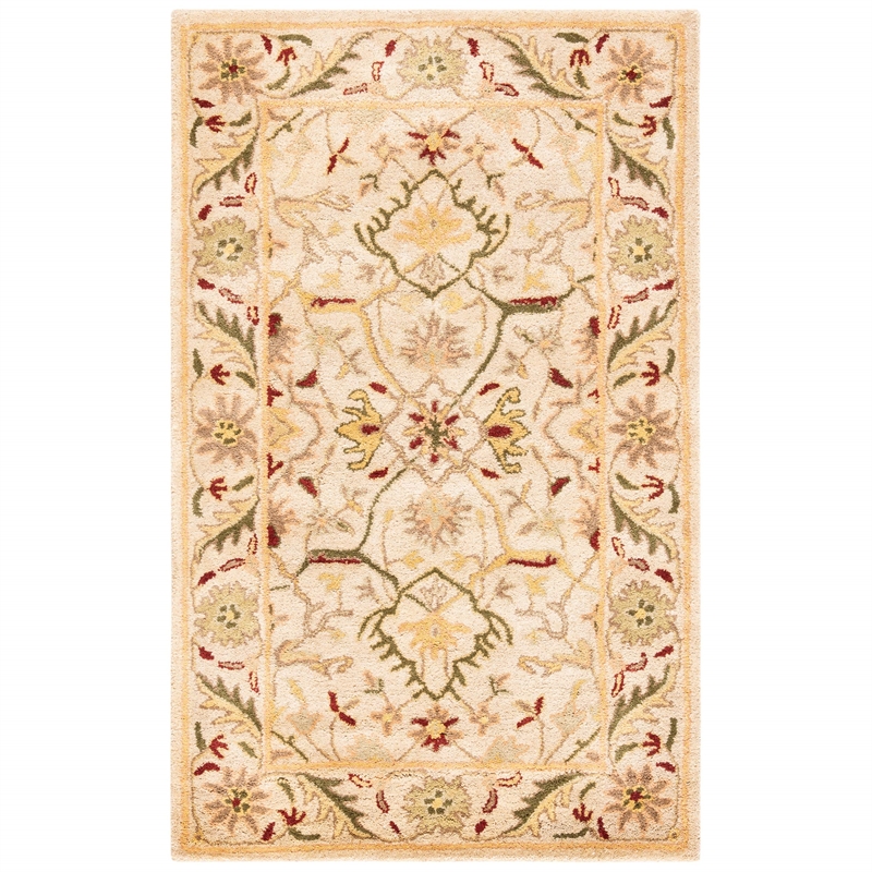 Safavieh Antiquity Ivory Traditional Rug - 11' x 15'