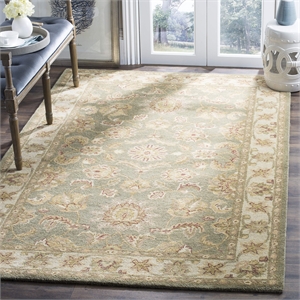 Safavieh Antiquity Green Traditional Rug - 11' x 15'