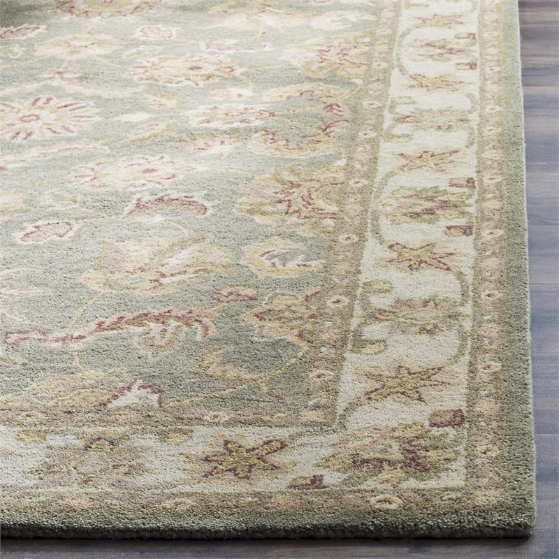Safavieh Antiquity Green Traditional Rug - 11' x 15'