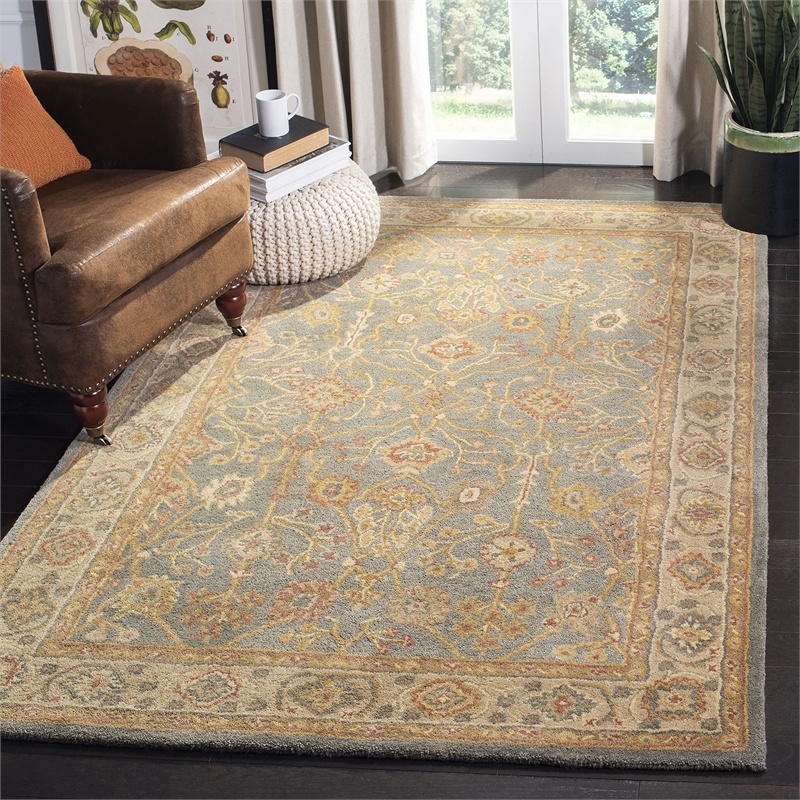 Safavieh Antiquity Blue Traditional Rug - 11' x 15'