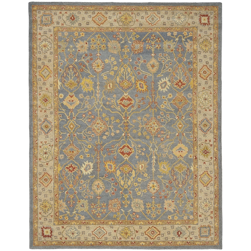 Safavieh Antiquity Blue Traditional Rug - 11' x 15'