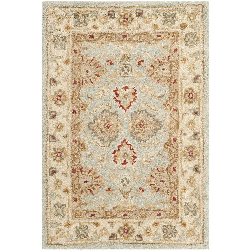 Safavieh Antiquity Grey Blue Traditional Rug - Runner 2'3