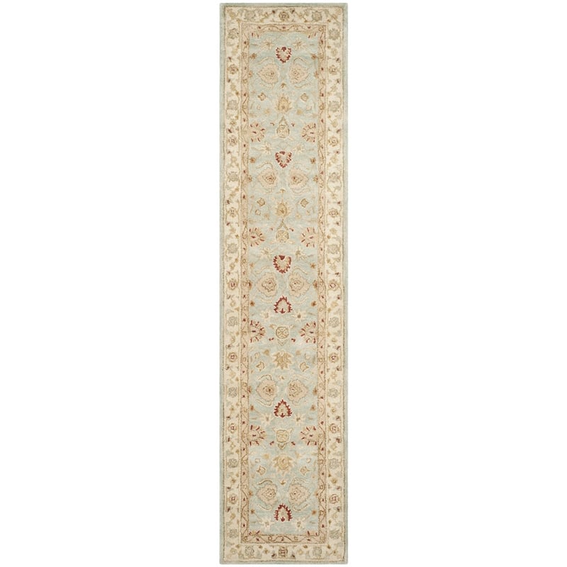 Safavieh Antiquity Grey Blue Traditional Rug - Runner 2'3