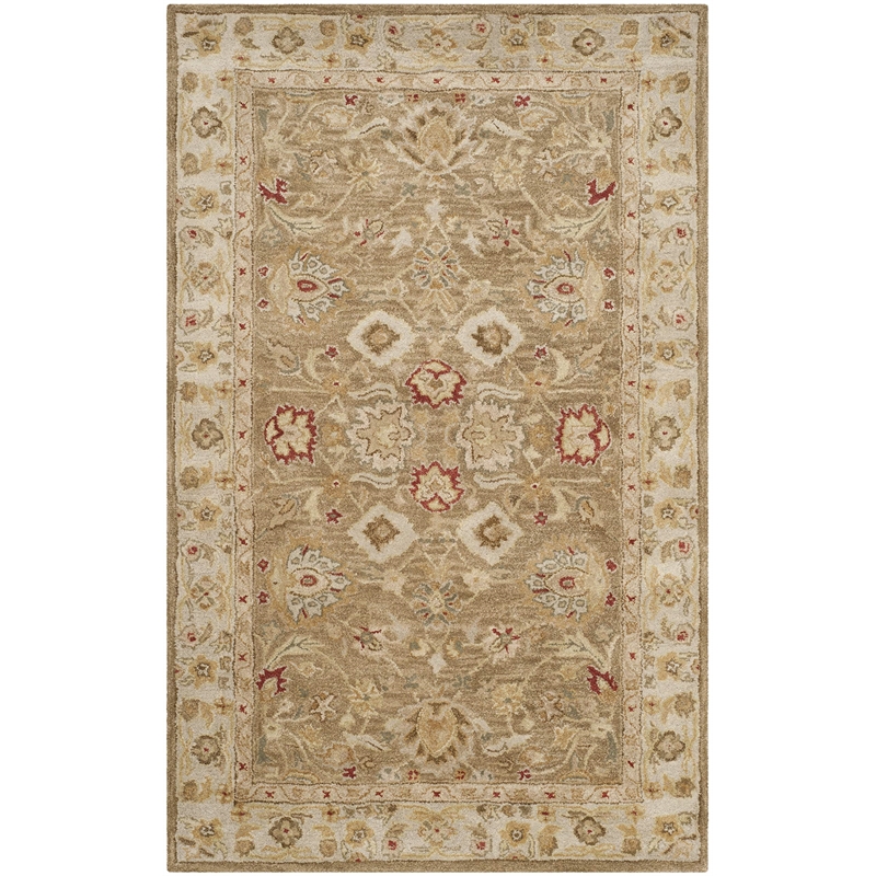 Safavieh Antiquity Brown Traditional Rug - Square 4'