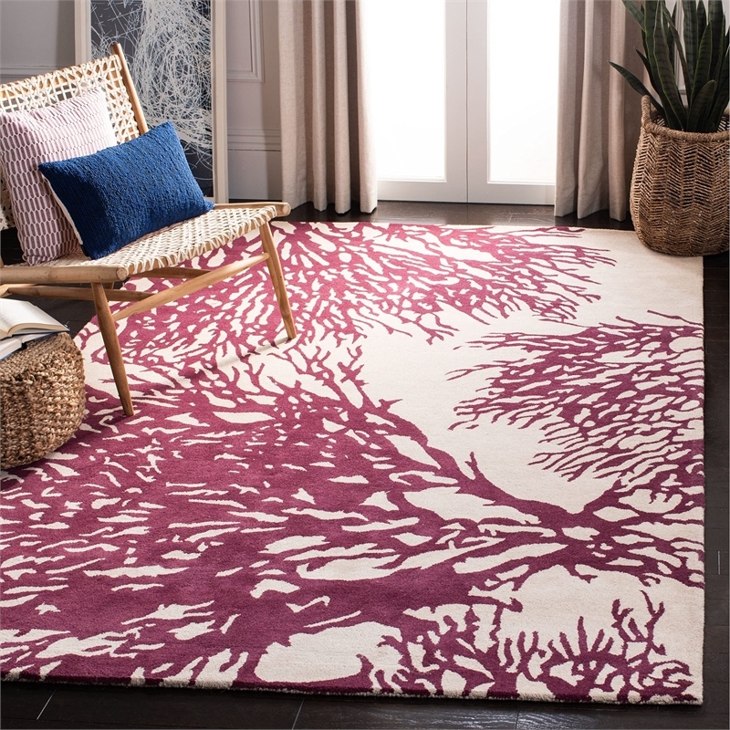 Safavieh Bella Beige Country Rug - Round 7'