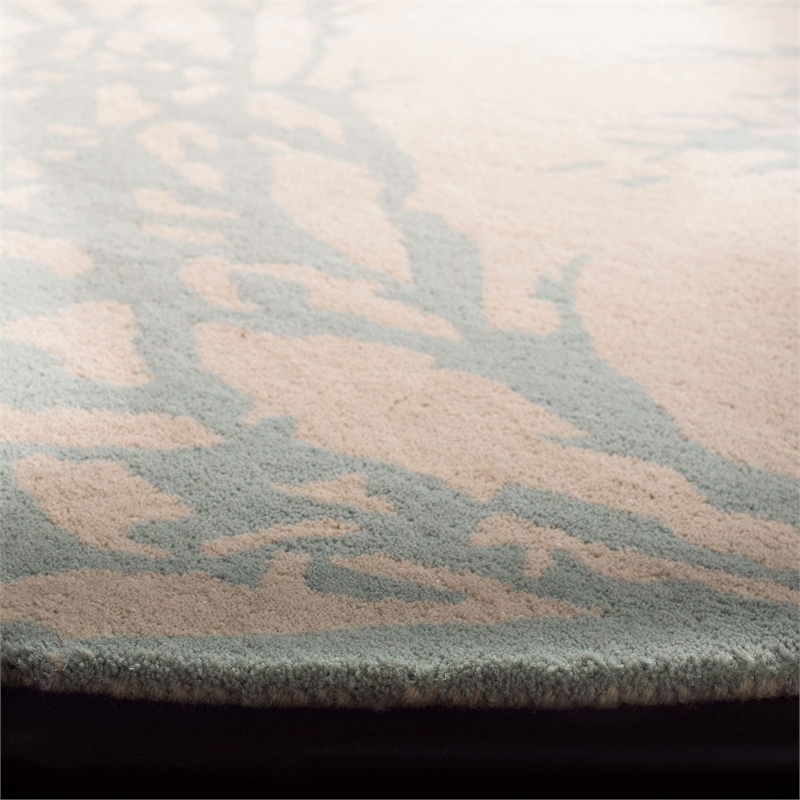 Safavieh Bella Beige Country Rug - Round 7'