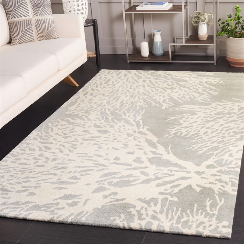 Safavieh Bella Grey Contemporary Rug - 4' x 6'