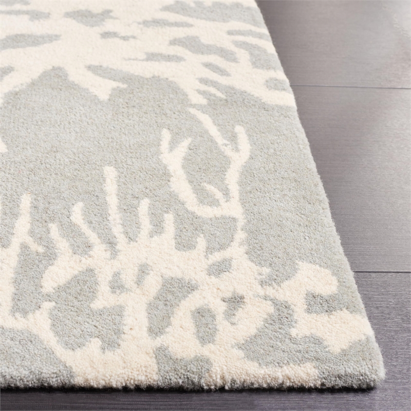Safavieh Bella Grey Contemporary Rug - Round 5'
