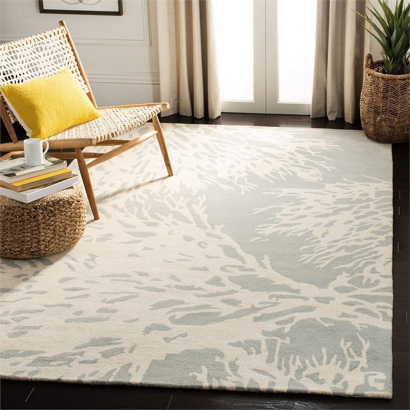 Safavieh Bella Grey Contemporary Rug - Runner 2'6