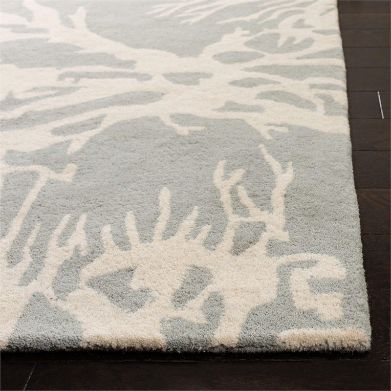 Safavieh Bella Grey Contemporary Rug - Runner 2'6