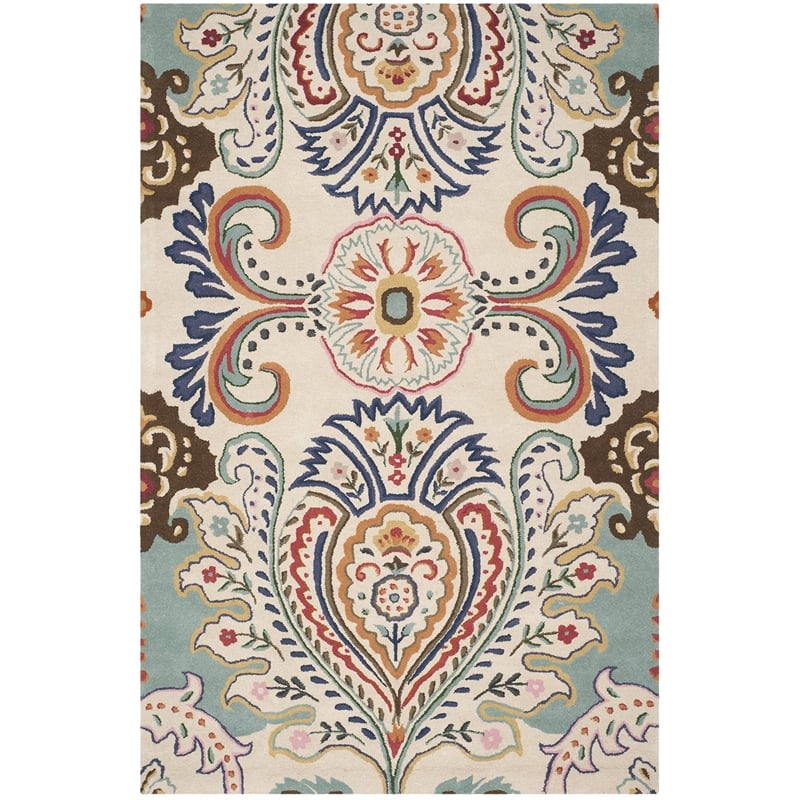 Safavieh Bella Ivory Country Rug - 5' x 8'