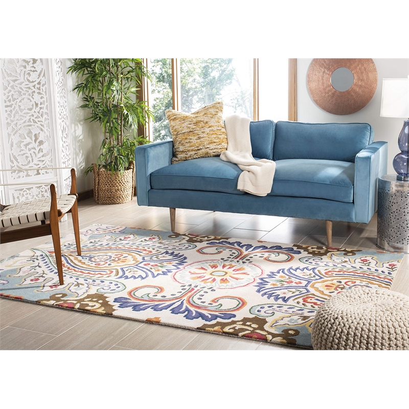 Safavieh Bella Ivory Country Rug - 8'9