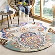 Safavieh Bella Ivory Country Rug - Round 7'