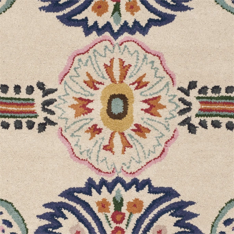 Safavieh Bella Ivory Country Rug - Round 7'