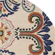 Safavieh Bella Ivory Country Rug - Round 7'