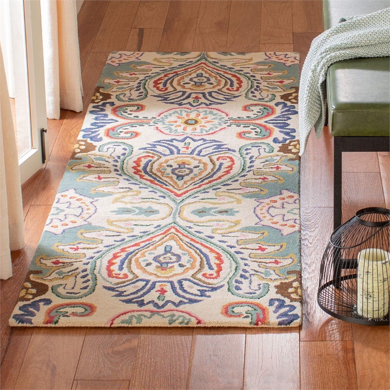 Safavieh Bella Ivory Country Rug - Runner 2'6