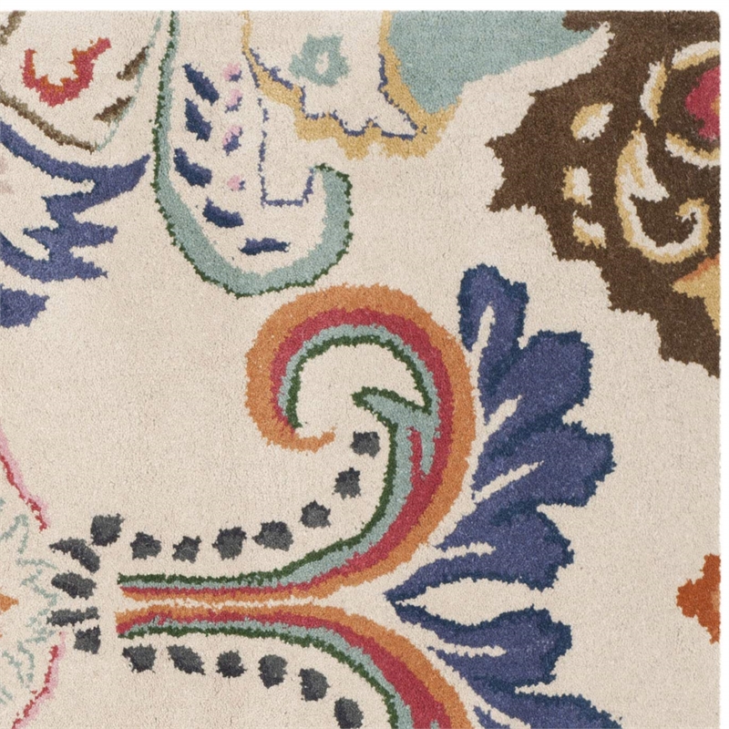 Safavieh Bella Ivory Country Rug - Square 7'