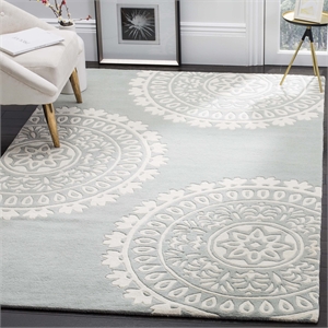 Safavieh Bella Grey Contemporary Rug - 8' x 10'
