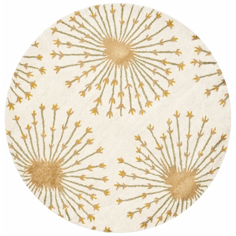 Safavieh Bella Beige Contemporary Rug - Round 5'