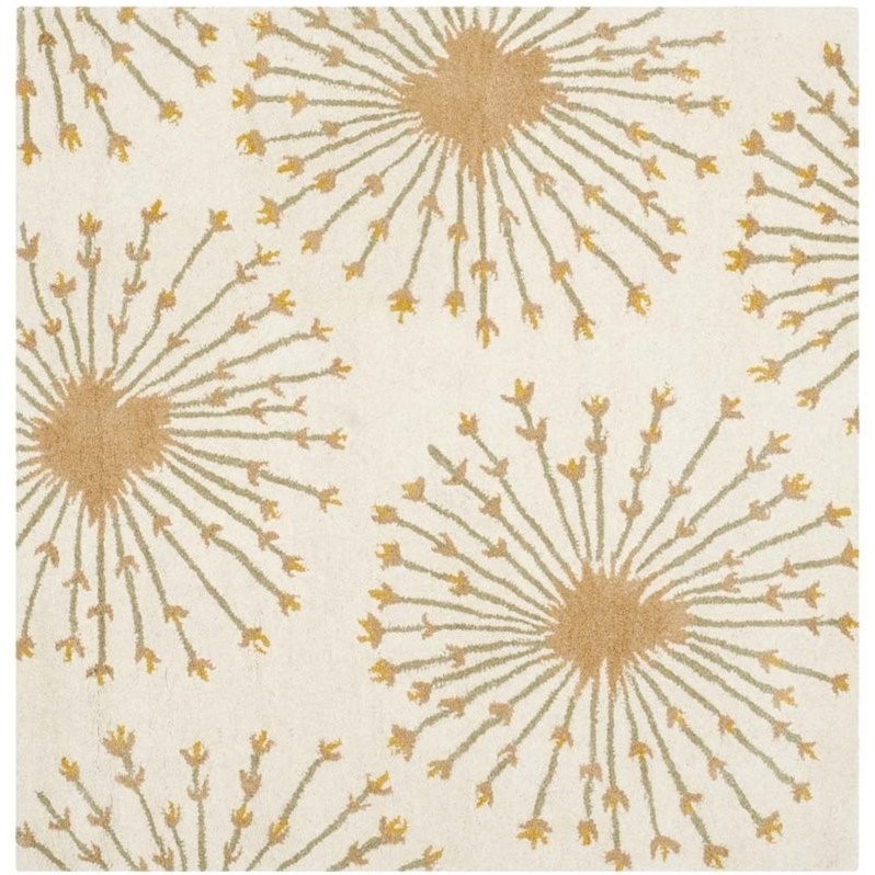 Safavieh Bella Beige Contemporary Rug - Square 5'