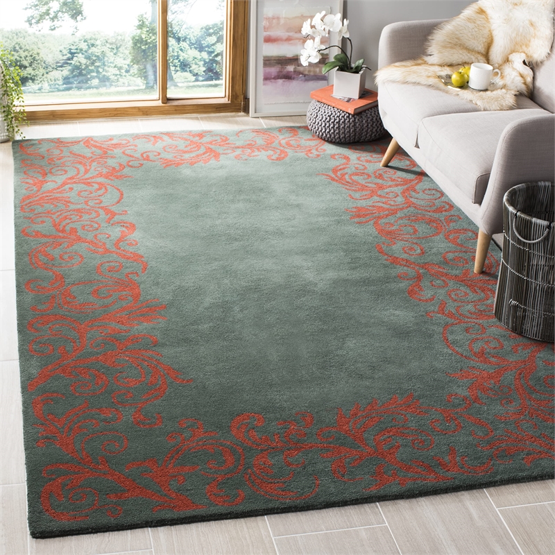 Safavieh Bella Blue Country Rug - 6' x 9'