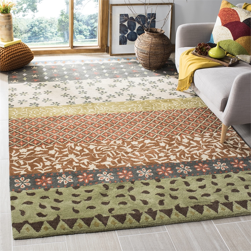 Safavieh Bella Ivory Country Rug - 6' x 9'