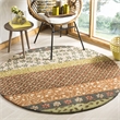 Safavieh Bella Ivory Country Rug - Round 5'