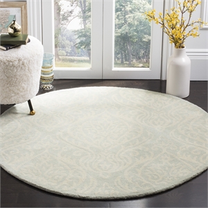 Safavieh Bella Silver Country Rug - Round 5'