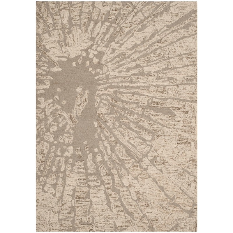 Safavieh Bella Winter Taupe Country Rug - 4' x 6'