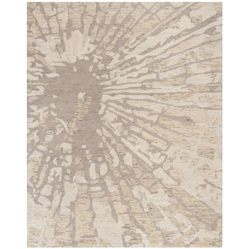 Safavieh Bella Winter Taupe Country Rug - 9' x 12'