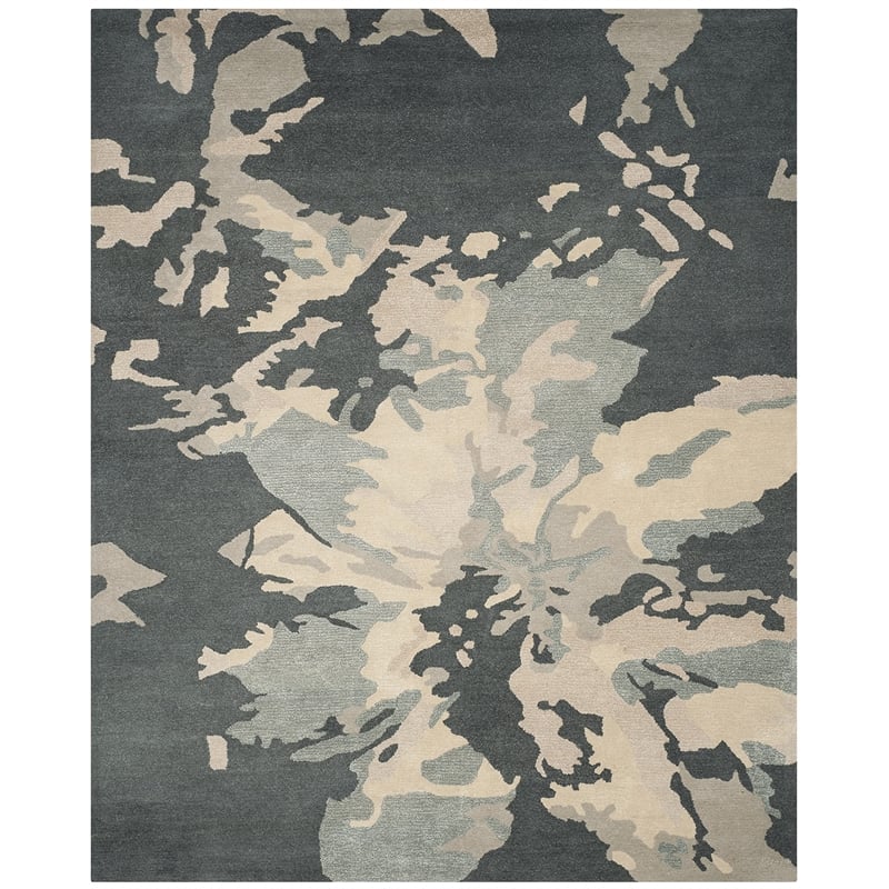 Safavieh Bella Steel Blue Country Rug - 6' x 9'