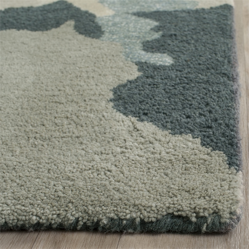 Safavieh Bella Steel Blue Country Rug - 9' x 12'