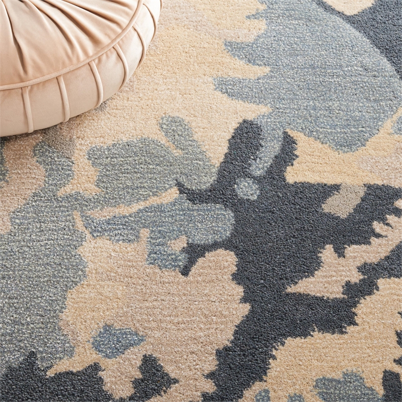 Safavieh Bella Steel Blue Country Rug - 9' x 12'