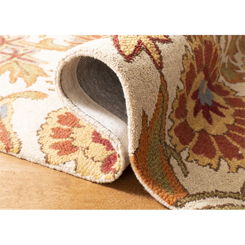 Safavieh Blossom Ivory Country Rug - Round 4'