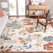 Safavieh Blossom Red Blue Country Rug - 9' x 12'