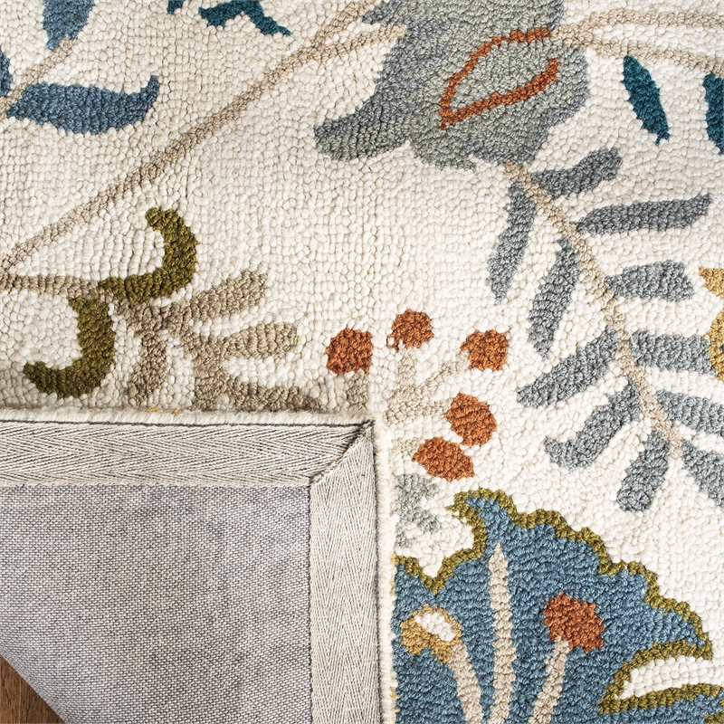 Safavieh Blossom Red Blue Country Rug - Runner 2'3
