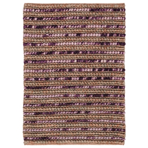 Safavieh Bohemian 2'-0&quot x 3'-0&quot Wool Hand Woven Rug in Purple / Multi-Color