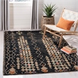 Safavieh Bohemian Black Contemporary Rug - 5' x 8'