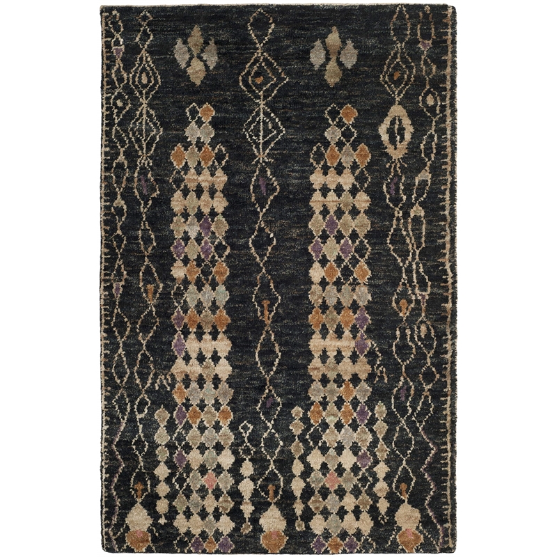 Safavieh Bohemian Black Contemporary Rug - 5' x 8'