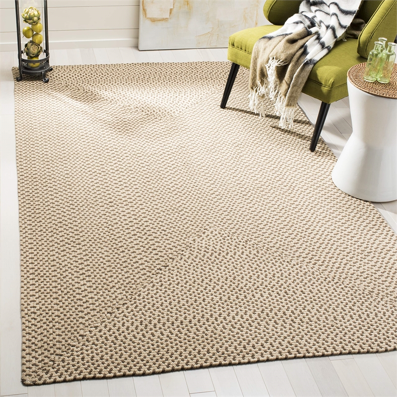 Safavieh Braided Beige Braided Rug - 3' x 5'