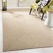 Safavieh Braided Beige Braided Rug - 3' x 5'